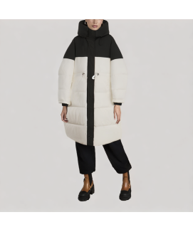 Women's Color Blocked Down Jacket