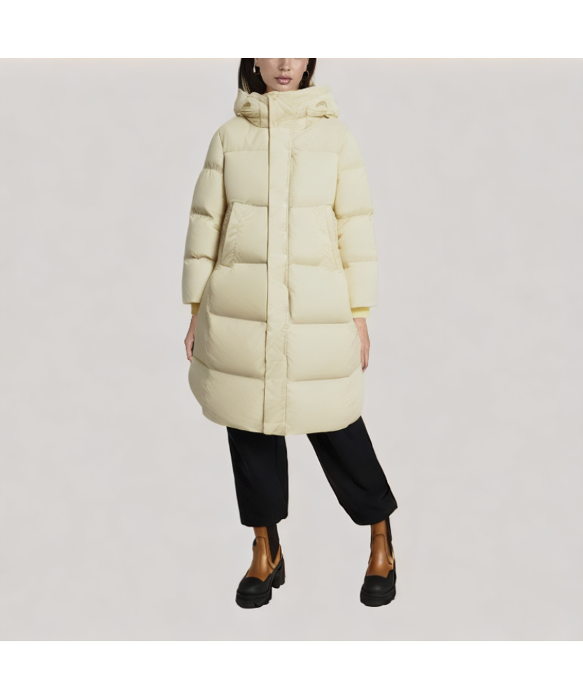Simple Solid Color Down Jacket