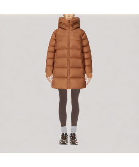 High Density Hooded Down Jacket