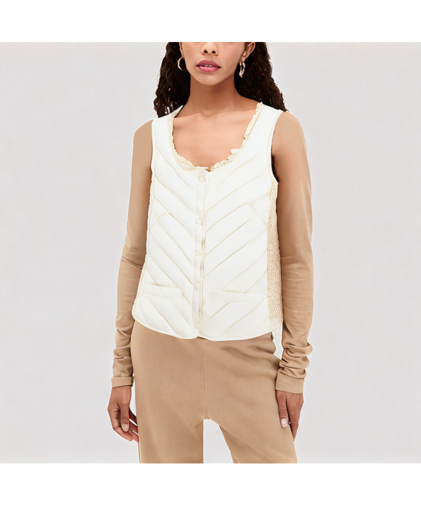 Close Fitting Down Vest
