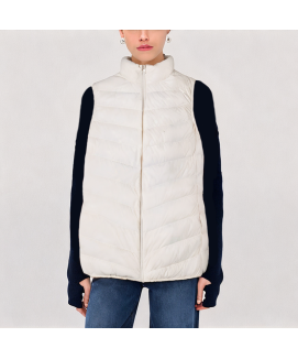 Women's Solid Color Down Vest