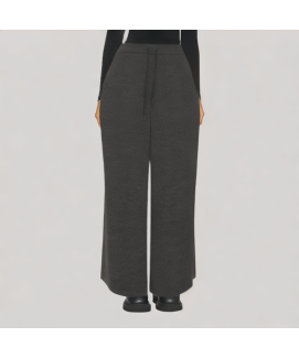 Wool Pleated Casual Pants