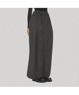 Wool Pleated Casual Pants