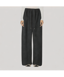 Cashmere Straight Leg Casual Pants