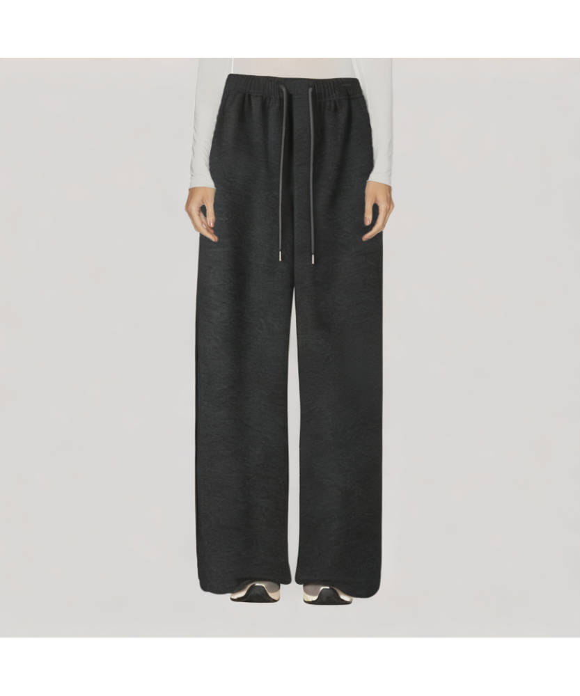 Cashmere Straight Leg Casual Pants