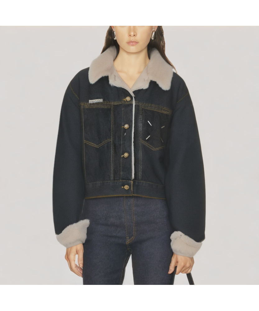 Retro Style Denim Jacket