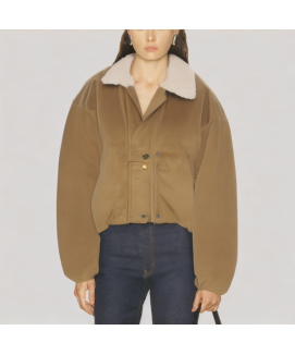 Retro Style Short Suede Jacket