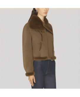 Thickened Suede Short Jacket Thickened Suede Short Jacket