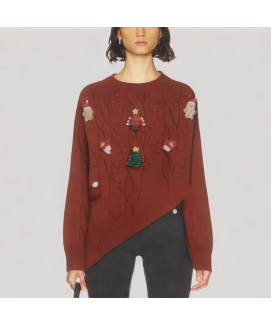 Crew Neck Christmas Sweater