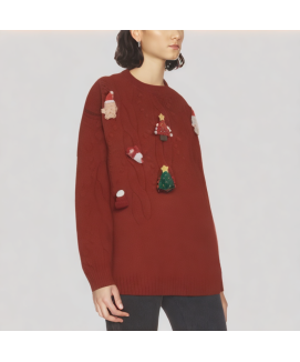 Crew Neck Christmas Sweater