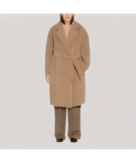 Elegant Double-Faced Cashmere Coat