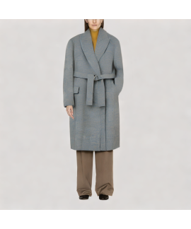 Double-Faced Long Wool Coat