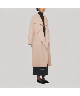 Elegant Large Lapel Coat