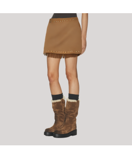 Retro Heavy Duty Fringe A Line Skirt Retro Heavy Duty Fringe A Line Skirt